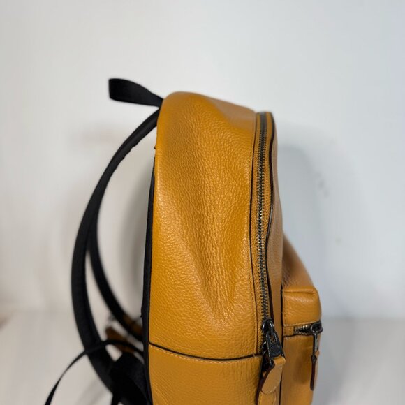 Coach Charlie Pebble Leather Backpack - Picture 2 of 4